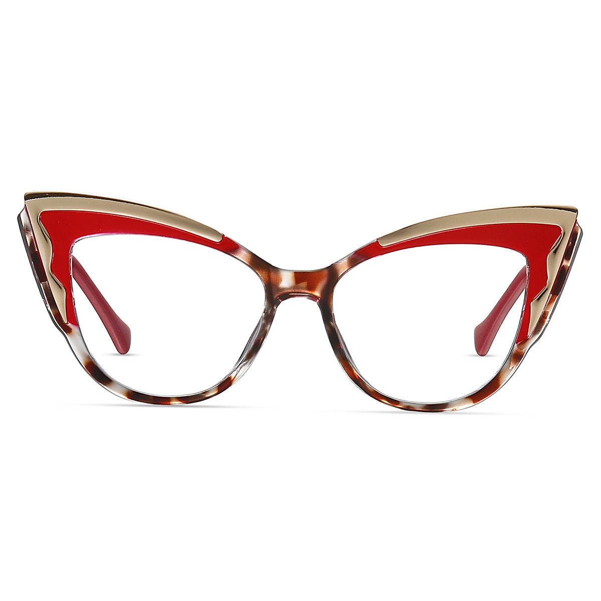 Beth-Plain lens glasses are available with prescription optical lenses