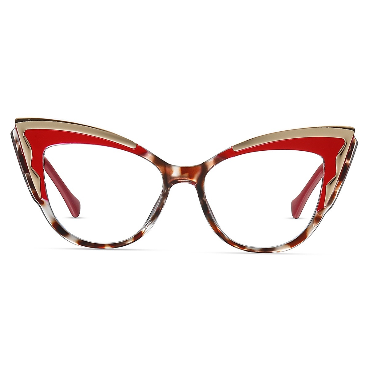 Beth-Plain lens glasses are available with prescription optical lenses