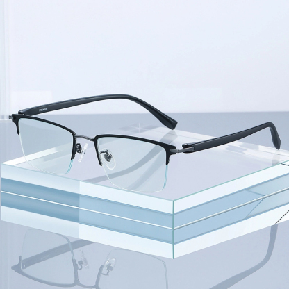Cash-Plain lens glasses are available with prescription optical lenses