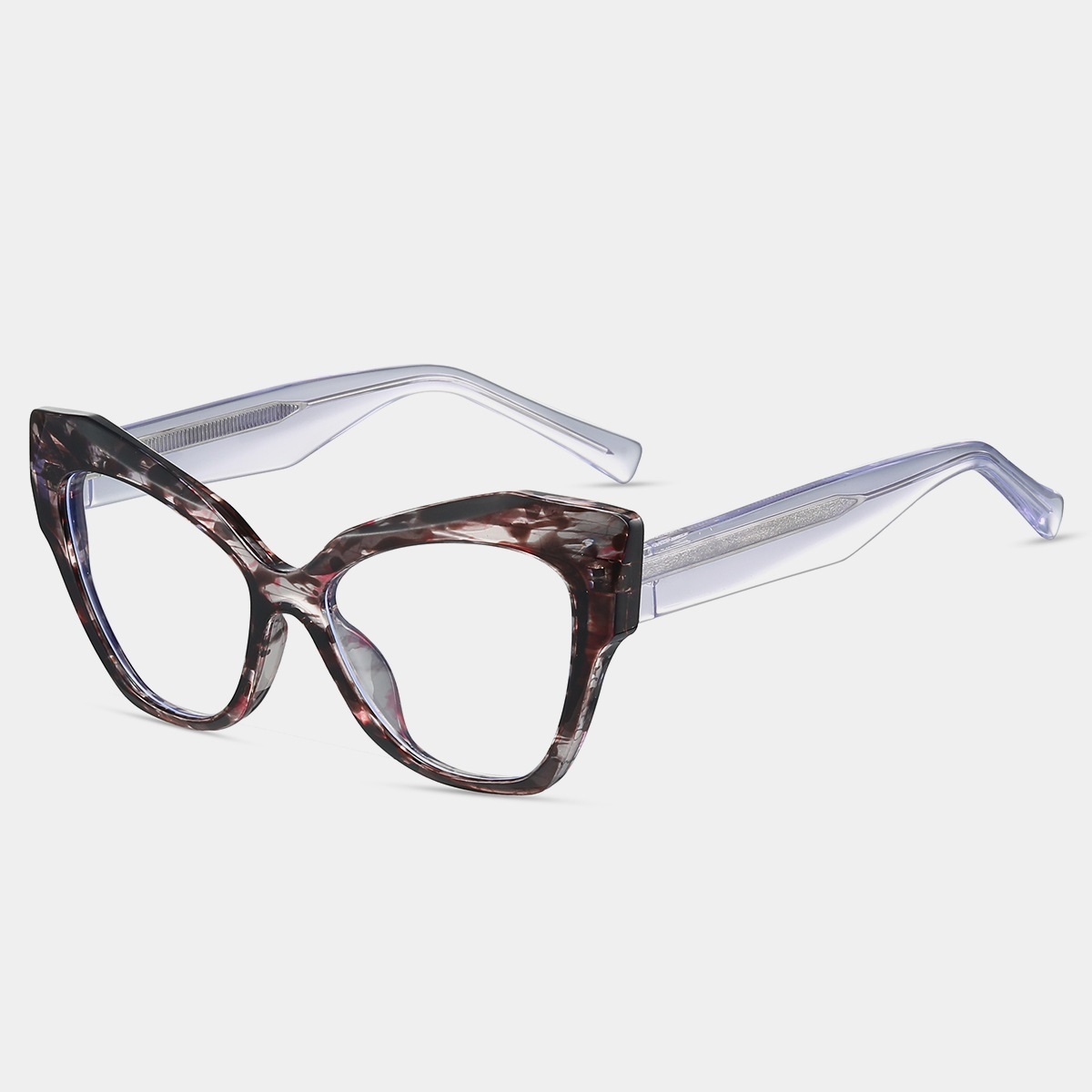 Calandra-Plain lens glasses are available with prescription optical lenses