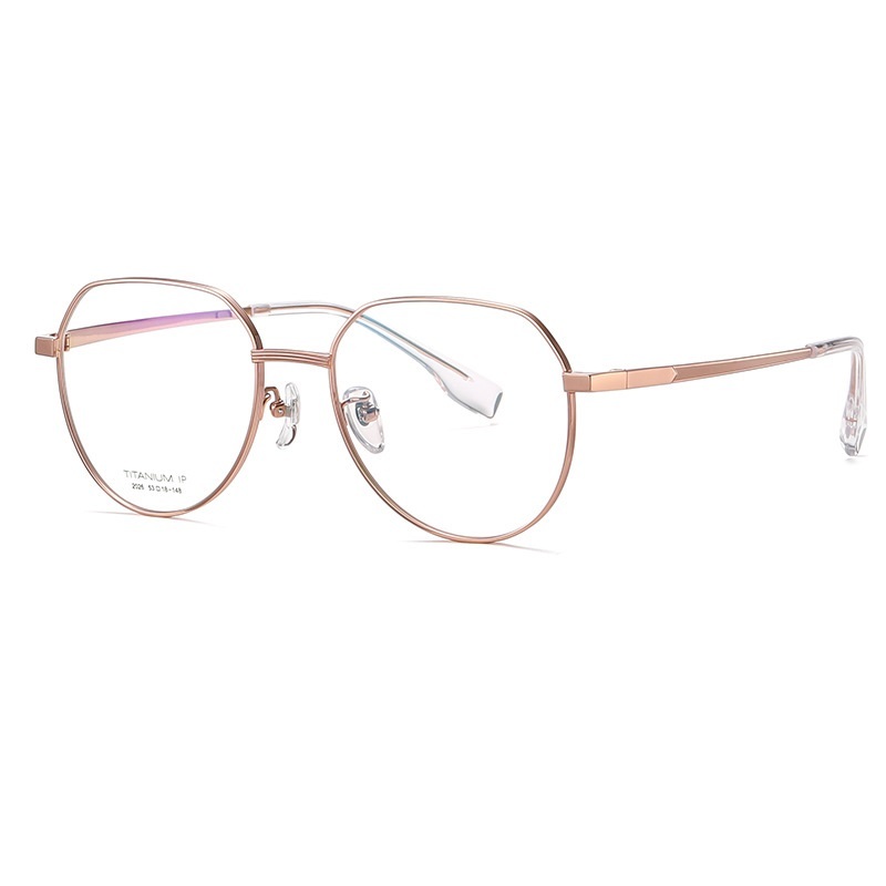 Charles-Plain lens glasses are available with prescription optical len