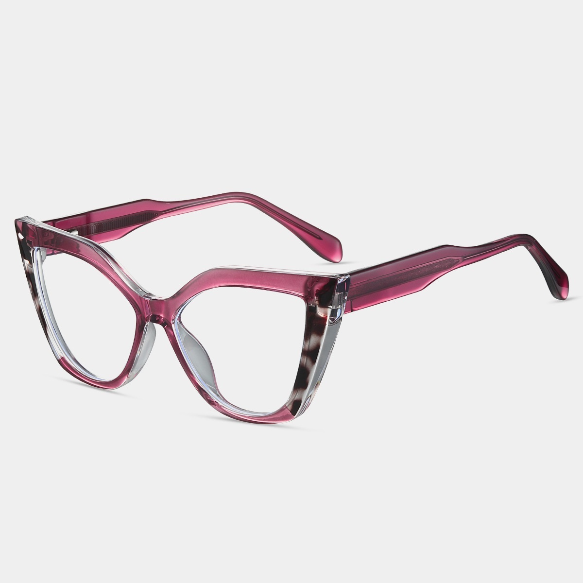 Caltha-Plain lens glasses are available with prescription optical lenses