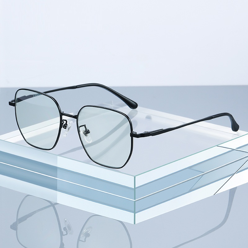 Gella-Plain lens glasses are available with prescription optical lenses