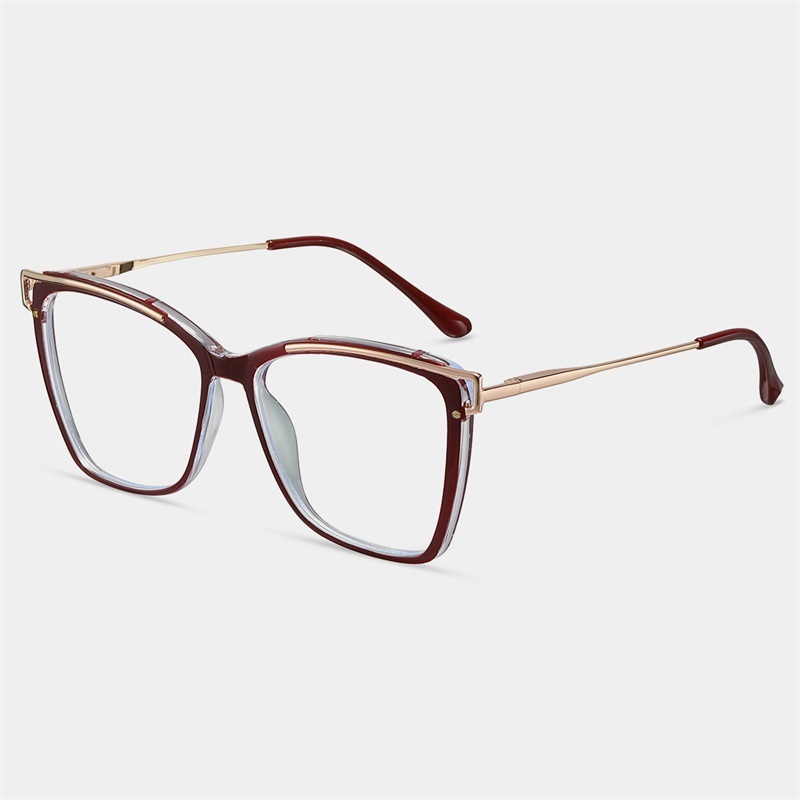 Bonita-Plain lens glasses are available with prescription optical lenses