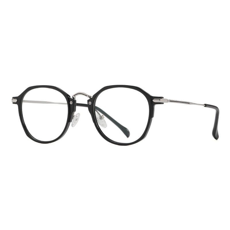 Emily-Plain lens glasses are available with prescription optical lenses