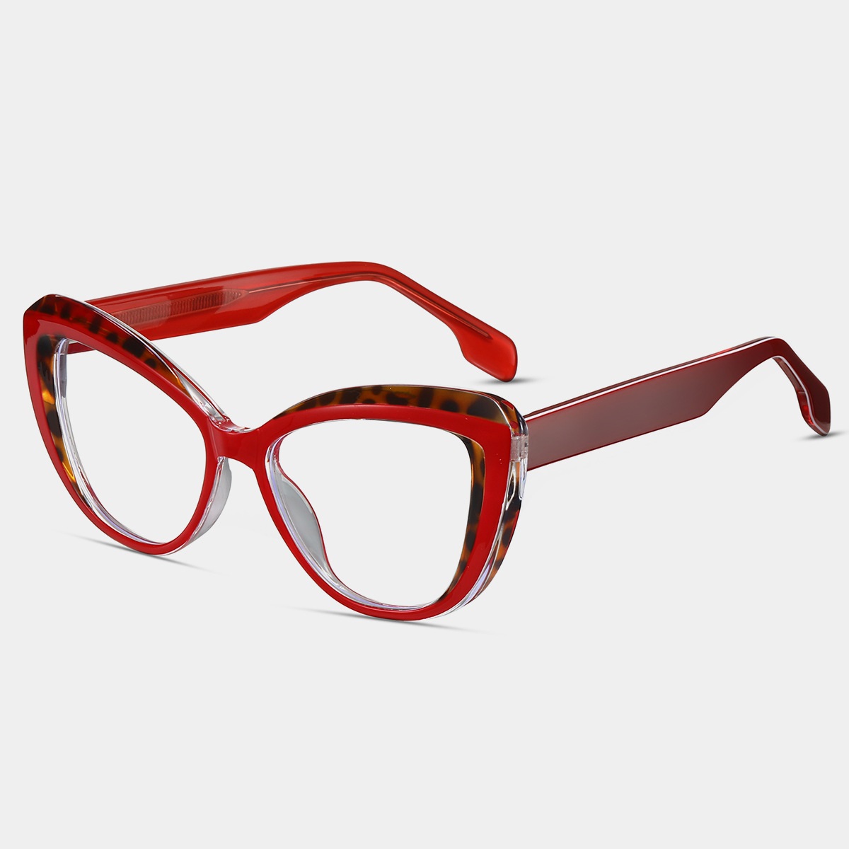 Carnelian-Plain lens glasses are available with prescription optical lenses