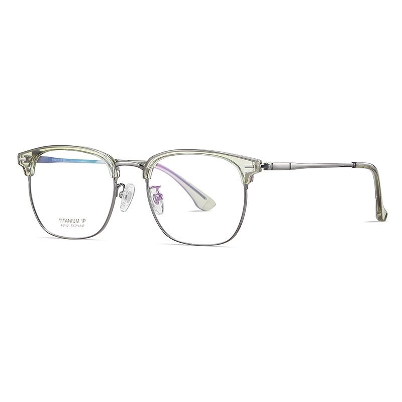 Bancroft-Plain lens glasses are available with prescription optical lenses