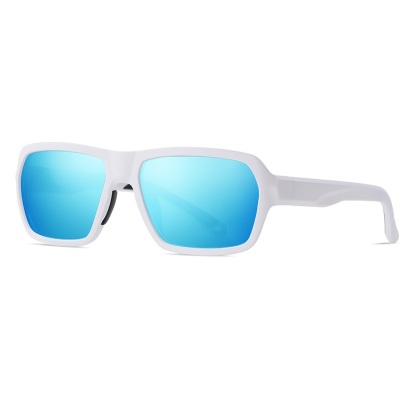 Kelsey-Outdoor geometric fullrim polarized prescription sunglasses