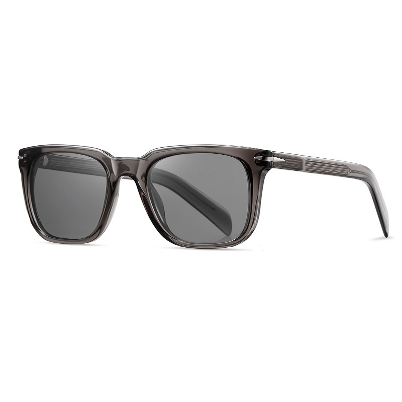 Fido-Square polarized sunglasses can be customized with optical prescr