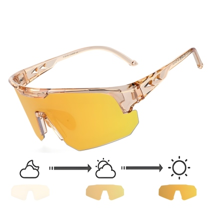 Jo-Photochromism prescription cycling goggles