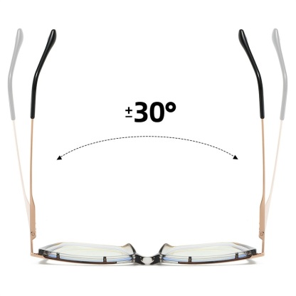 Bonita-Plain lens glasses are available with prescription optical lenses