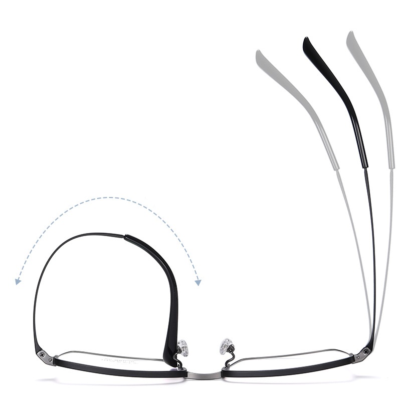 Clark-Plain lens glasses are available with prescription optical lenses