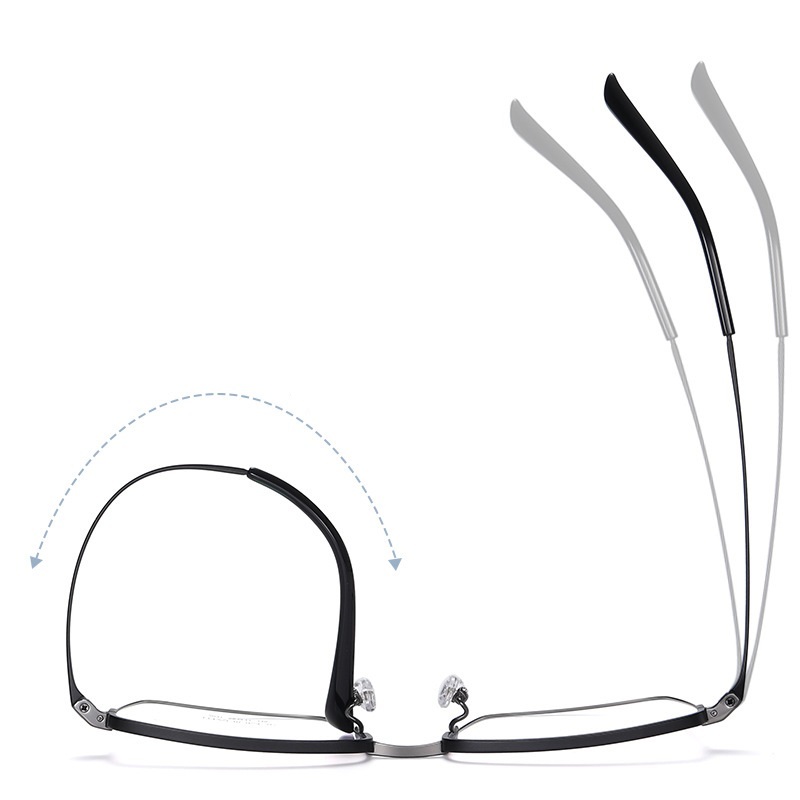 Clark-Plain lens glasses are available with prescription optical lenses