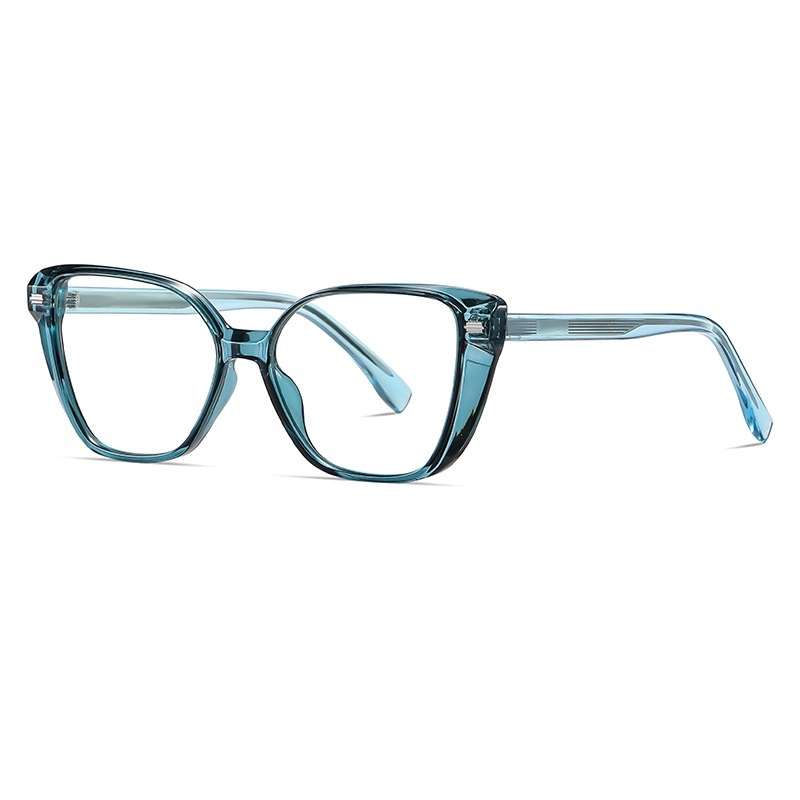 Gwen-Plain lens glasses are available with prescription optical lenses