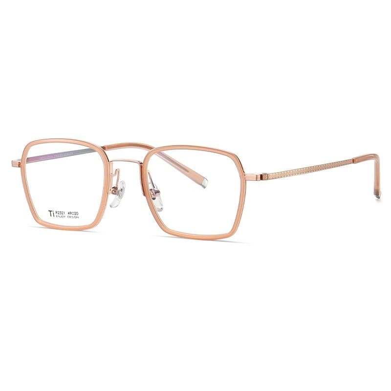 Dan-Plain lens glasses are available with prescription optical lenses