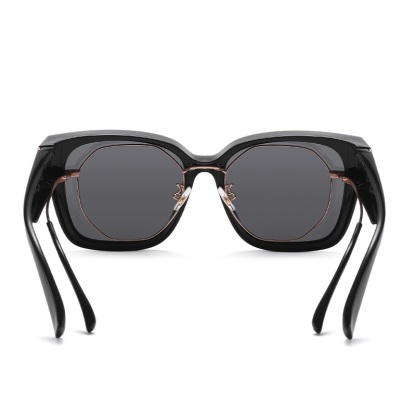 Haidee-Polarized sunglasses fit over glasses