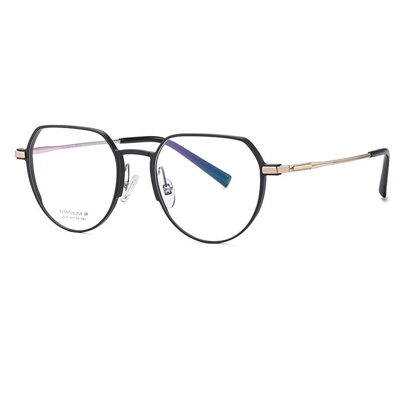 David-Plain lens glasses are available with prescription optical lenses