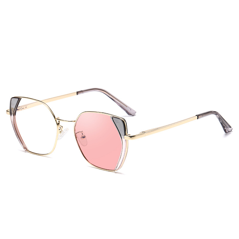 Irene-Cat eye fullrim photochromism sunglasses for women