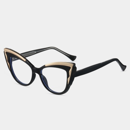 Beth-Plain lens glasses are available with prescription optical lenses