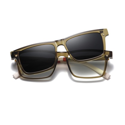 Florence-Optical prescription glasses include magnetically polarized lens set