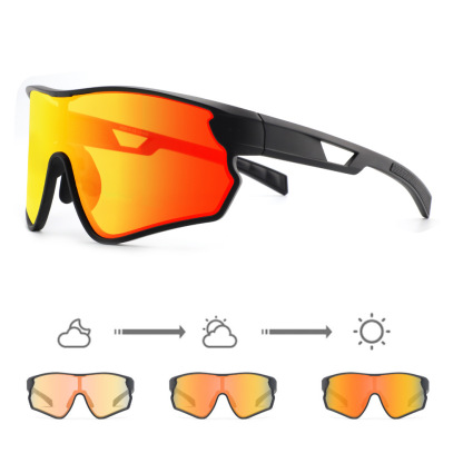 Jeffrey-Photochromism prescription cycling goggles