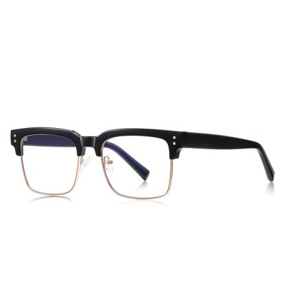 Gary-Square fullrim browline prescription glasses
