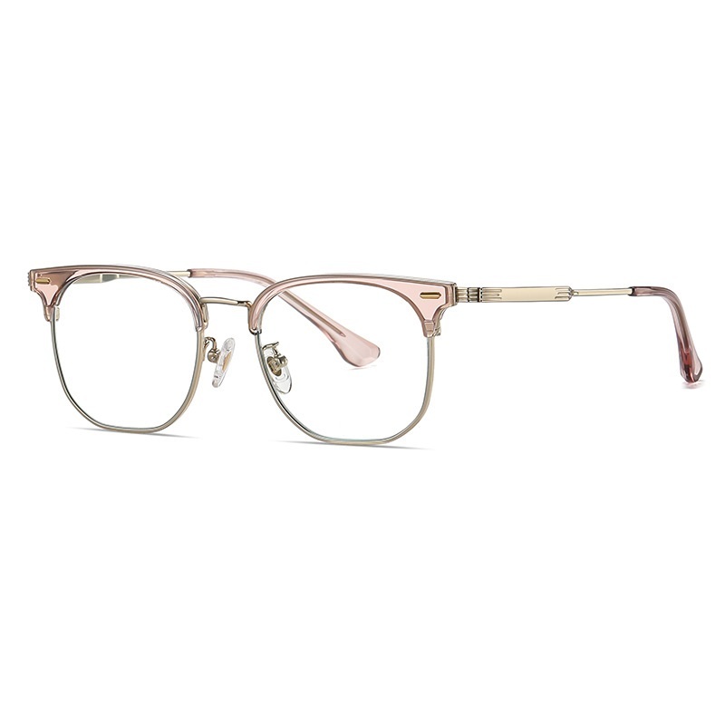 Darren-Plain lens glasses are available with prescription optical lens