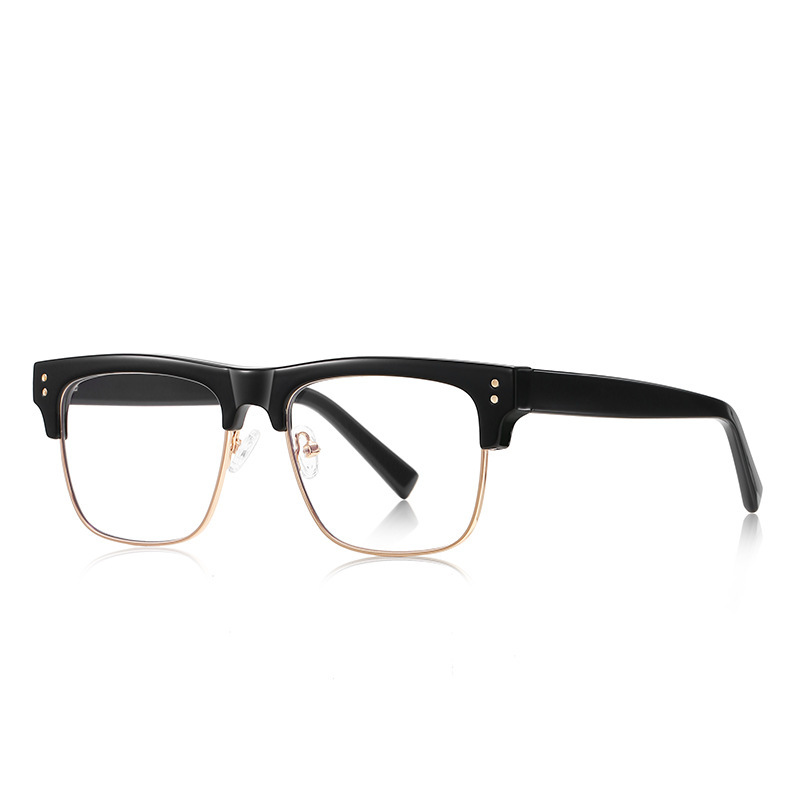 Gary-Square fullrim browline prescription glasses
