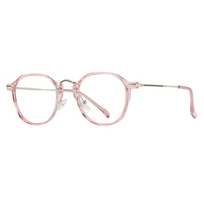 Emily-Plain lens glasses are available with prescription optical lenses
