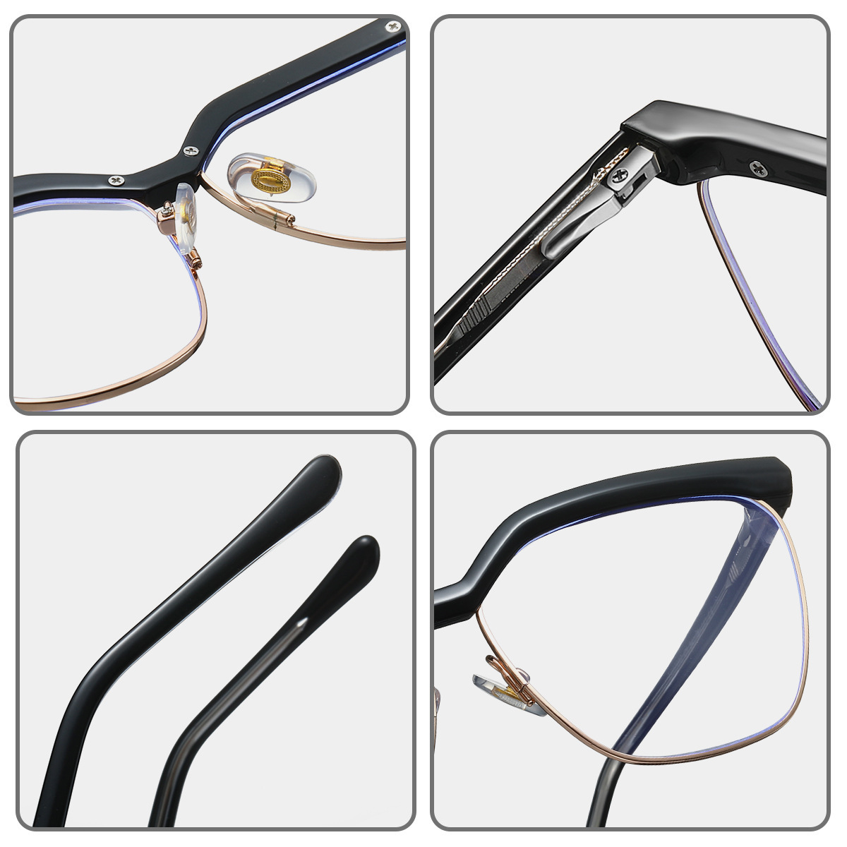 Bette-Plain lens glasses are available with prescription optical lenses