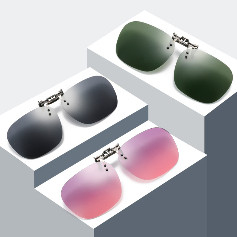 Eric-Polarizing sunglasses clip optional night vision lenses