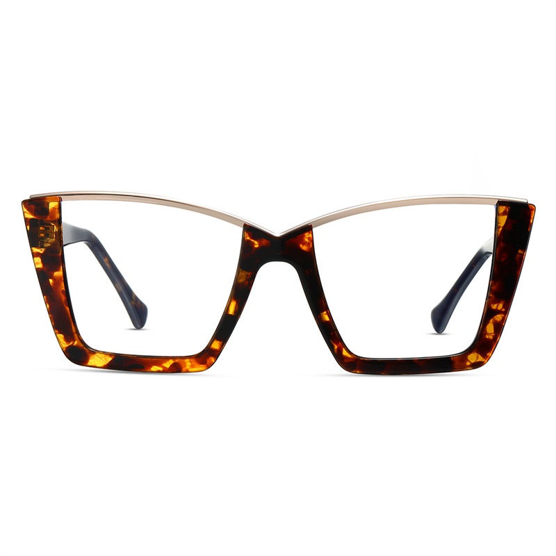 Butterfly-Plain lens glasses are available with prescription optical lenses