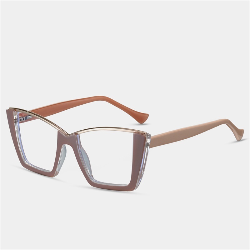 Butterfly-Plain lens glasses are available with prescription optical lenses