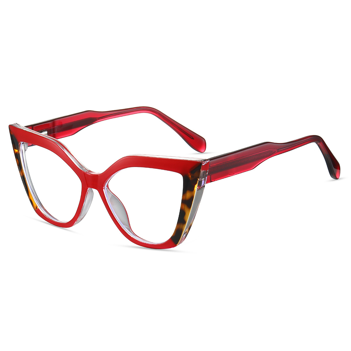 Caltha-Plain lens glasses are available with prescription optical lenses