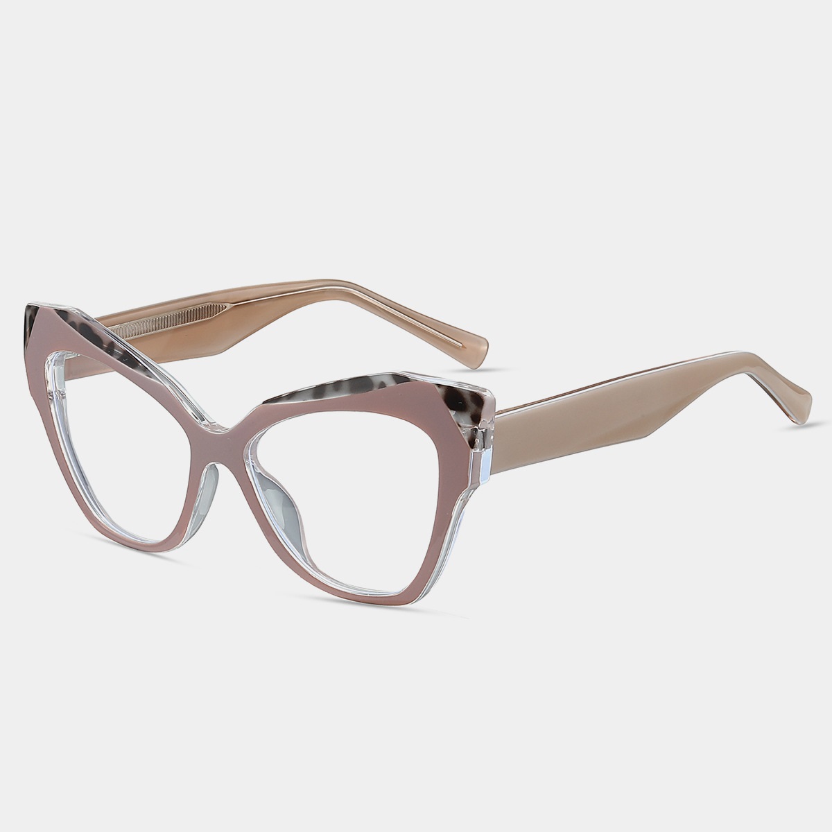 Calandra-Plain lens glasses are available with prescription optical lenses