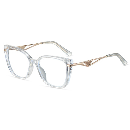 Celandine-Plain lens glasses are available with prescription optical lenses