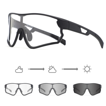 Jeffrey-Photochromism prescription cycling goggles