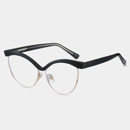 Canace-Plain lens glasses are available with prescription optical lenses