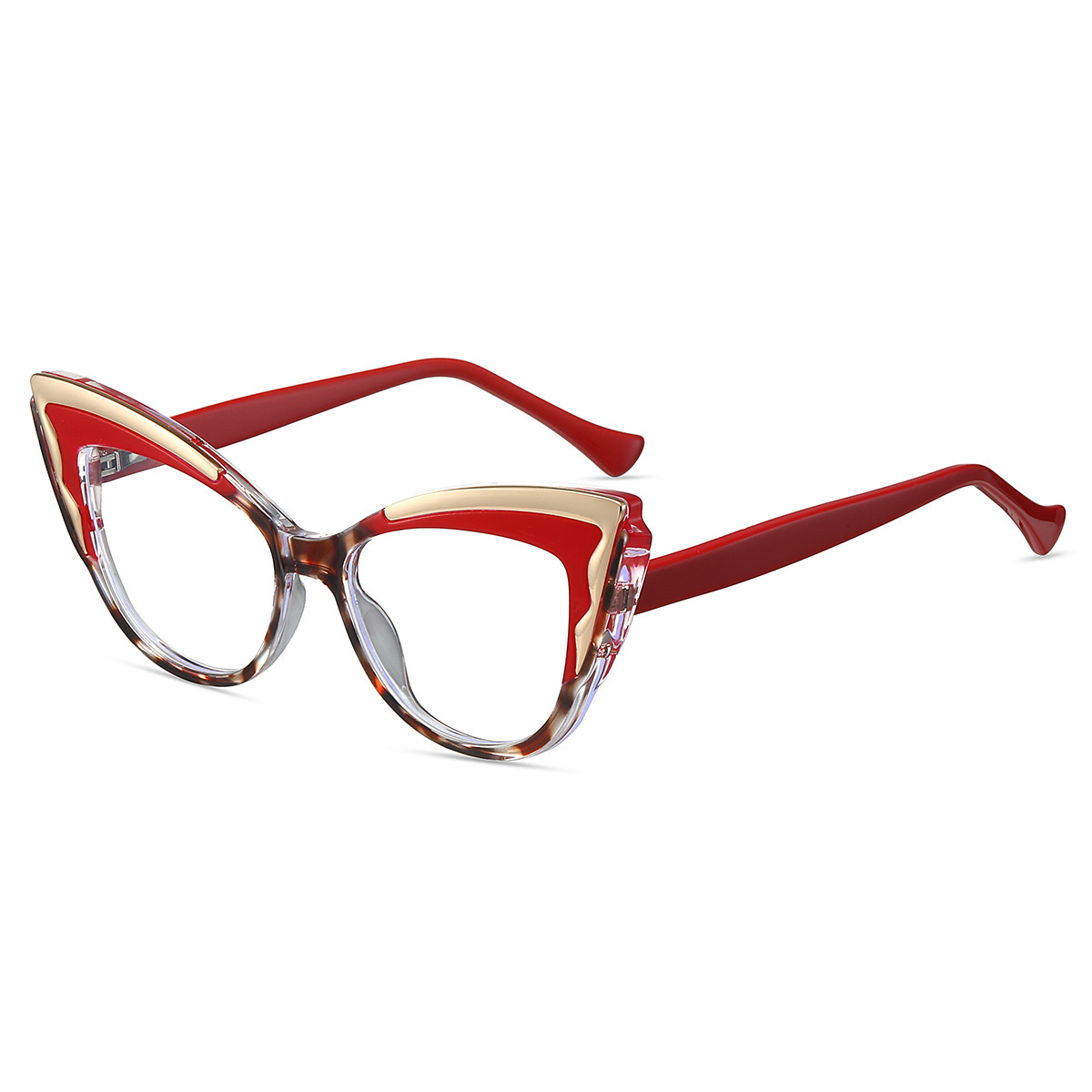 Beth-Plain lens glasses are available with prescription optical lenses