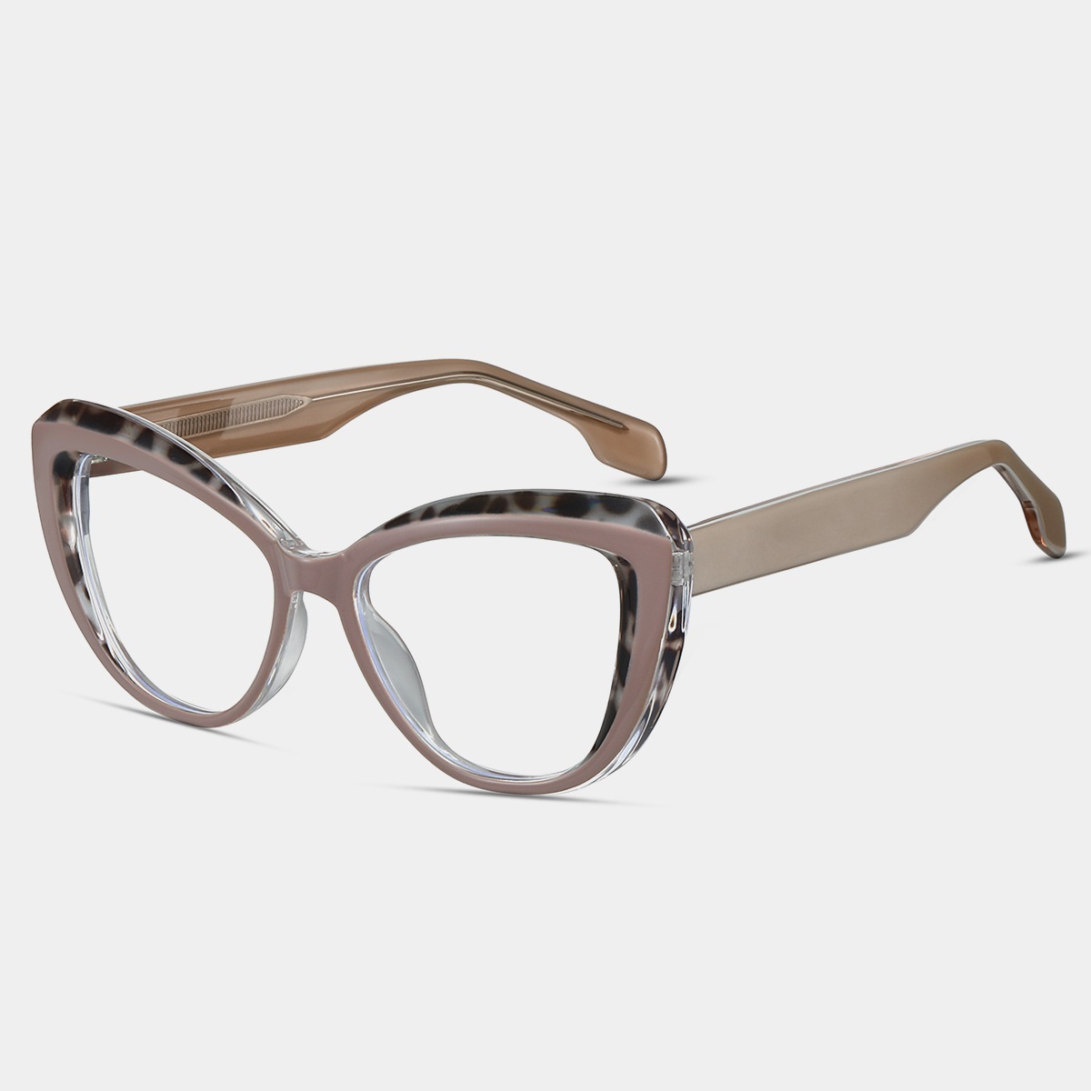 Carnelian-Plain lens glasses are available with prescription optical lenses