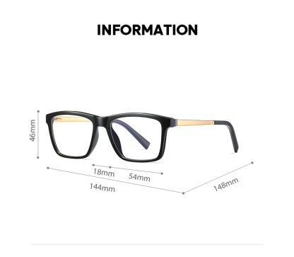 Garth-Square  fullrim prescription glasses