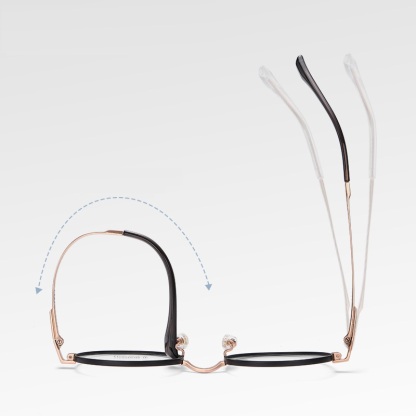 Chance-Plain lens glasses are available with prescription optical lenses