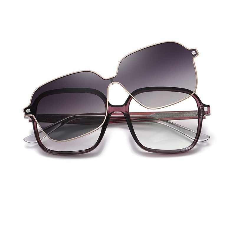 Fronde-Optical prescription glasses include magnetically polarized lens set