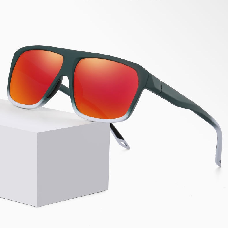 Julian-Outdoor square fullrim polarized prescription sunglasses