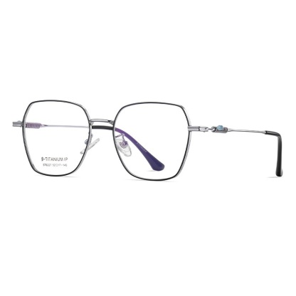 Cherise-Plain lens glasses are available with prescription optical lenses