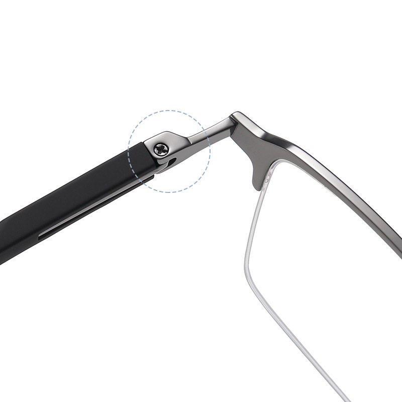 Clyde-Plain lens glasses are available with prescription optical lenses