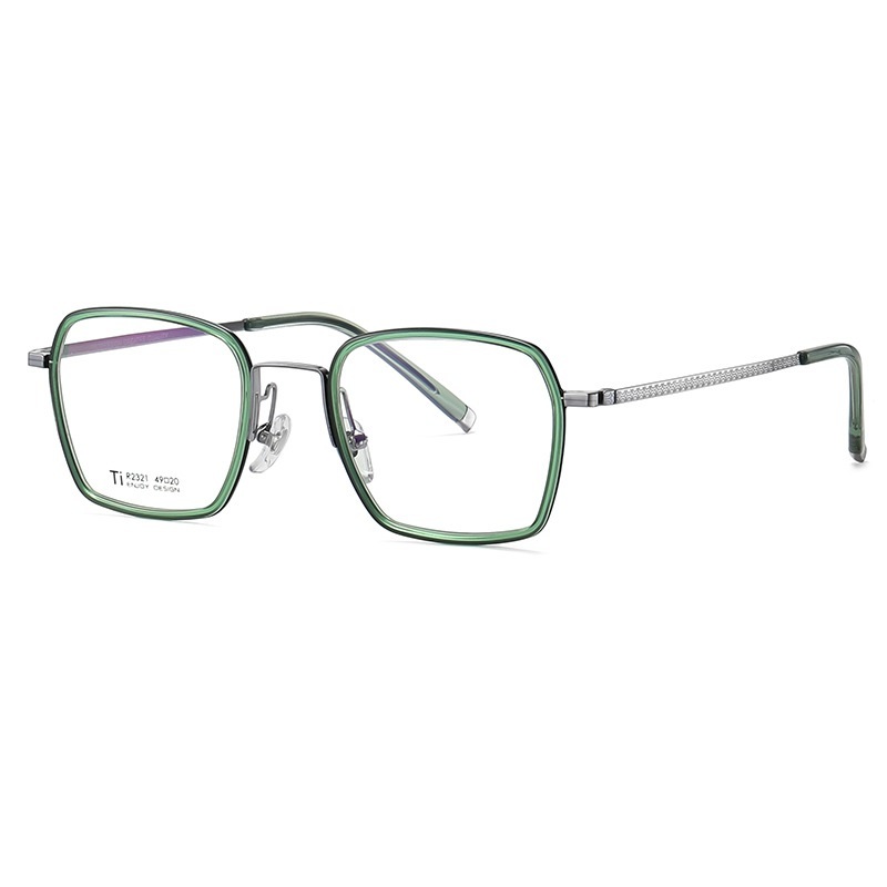 Dan-Plain lens glasses are available with prescription optical lenses