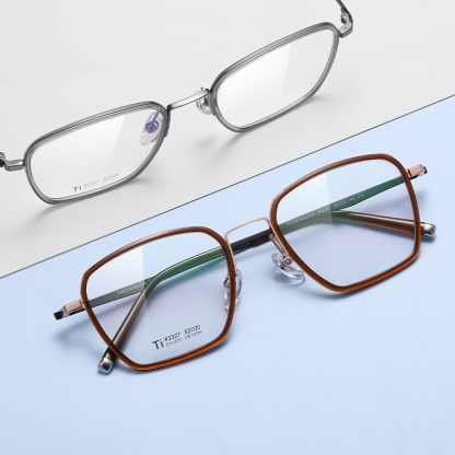 Cyrus-Plain lens glasses are available with prescription optical lenses