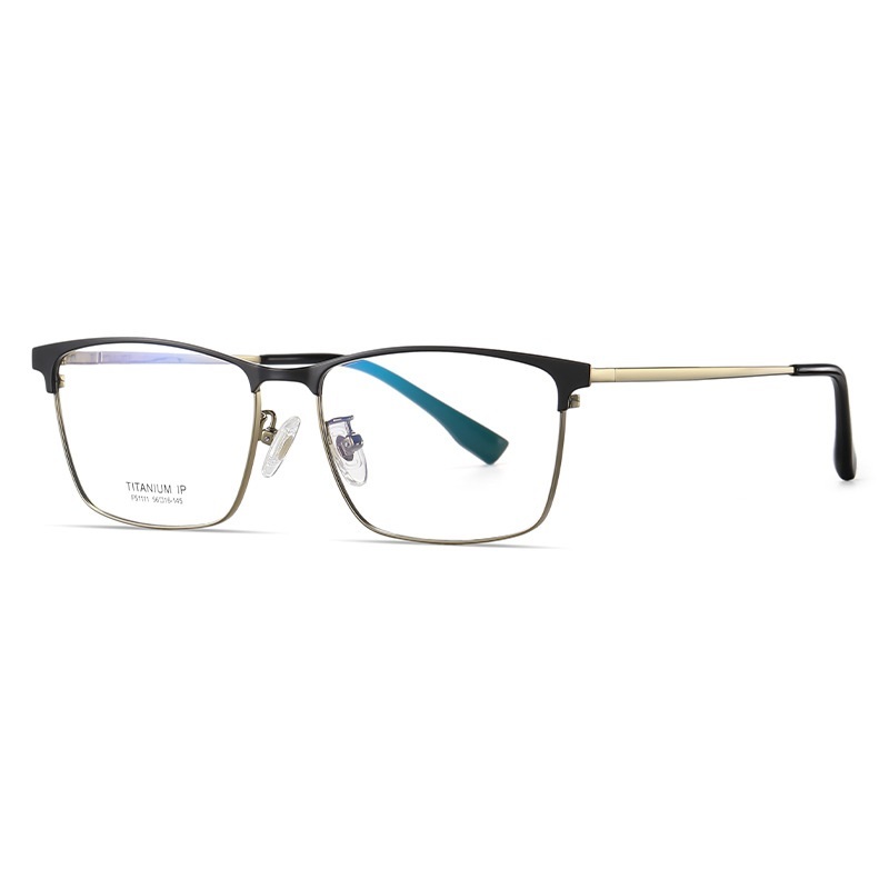 Claire-Plain lens glasses are available with prescription optical lenses