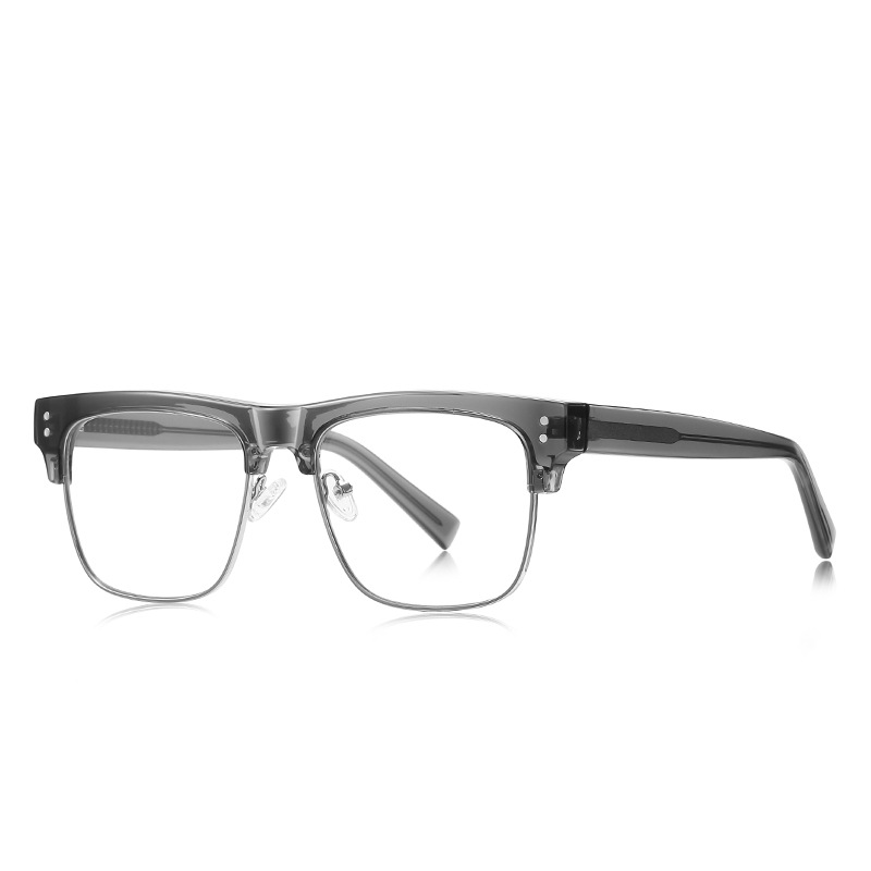 Gary-Square fullrim browline prescription glasses